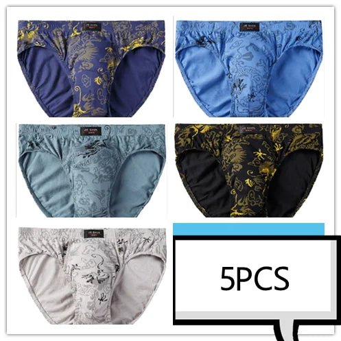 
                  
                    100% Cotton Briefs Mens Comfortable Underpants Man Underwear M/L/XL/2XL/3XL/4XL/5XL 5pcs/Lot Free & Drop Shipping - MOUNT
                  
                