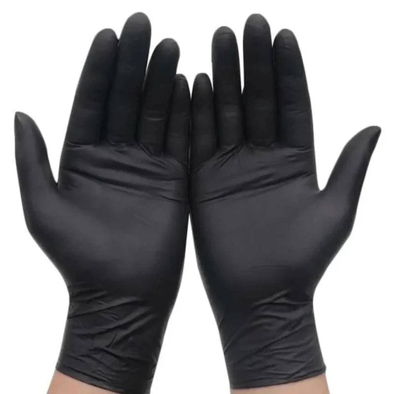 
                  
                    100 Pack Disposable Black Nitrile Gloves For Household Cleaning Work Safety Tools Gardening Gloves Kitchen Cooking Tools Tatto - MOUNT
                  
                