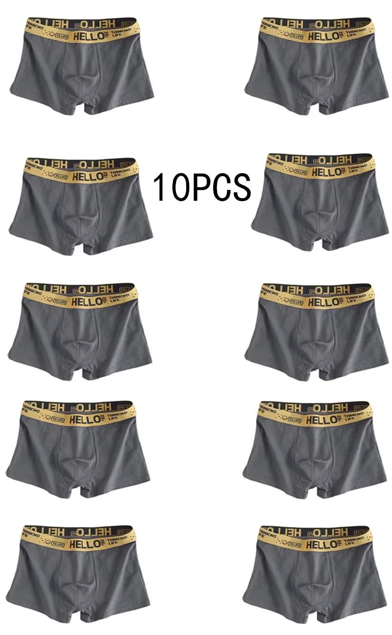 
                  
                    10Pcs/Men's Underwear Fashion Underwear High Stretch Boxer Shorts Breathable Soft Men's Shorts Comfortable Plus SizeL - 4XL - MOUNT
                  
                