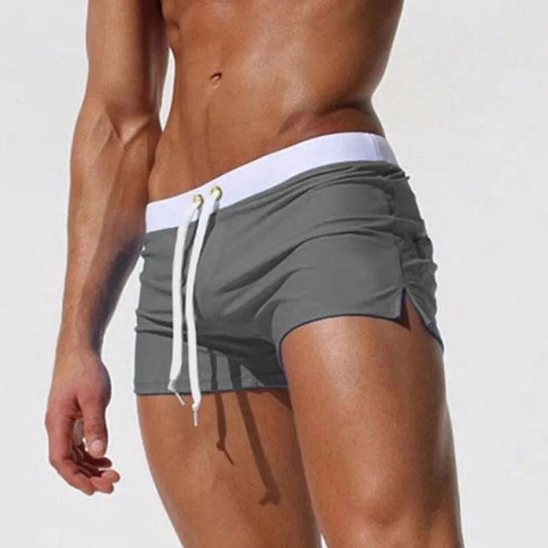 
                  
                    11 Colors Summer Swimwear Men Slim Fit Swimsuit Boy Swim Suits Boxer Shorts Swimming Trunks Swimming Beachwear - MOUNT
                  
                