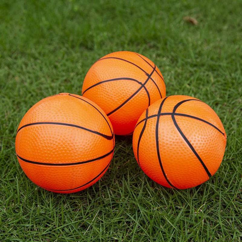 12/20cm Small Mini Children Inflatable Basketballs With Pump Needle Kids PVC Sports Toys For Parent - child Games Basketball - MOUNT