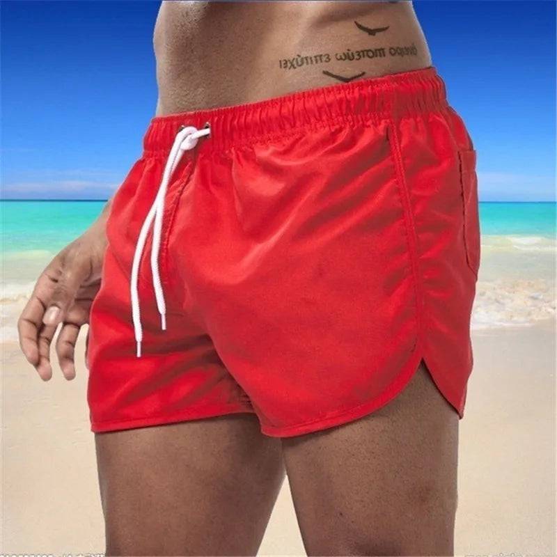 
                  
                    13 Colors Summer Swimwear Men Slim Fit Swimsuit Boy Swim Suits Boxer Shorts Swimming Trunks Swimming Beachwear - MOUNT
                  
                