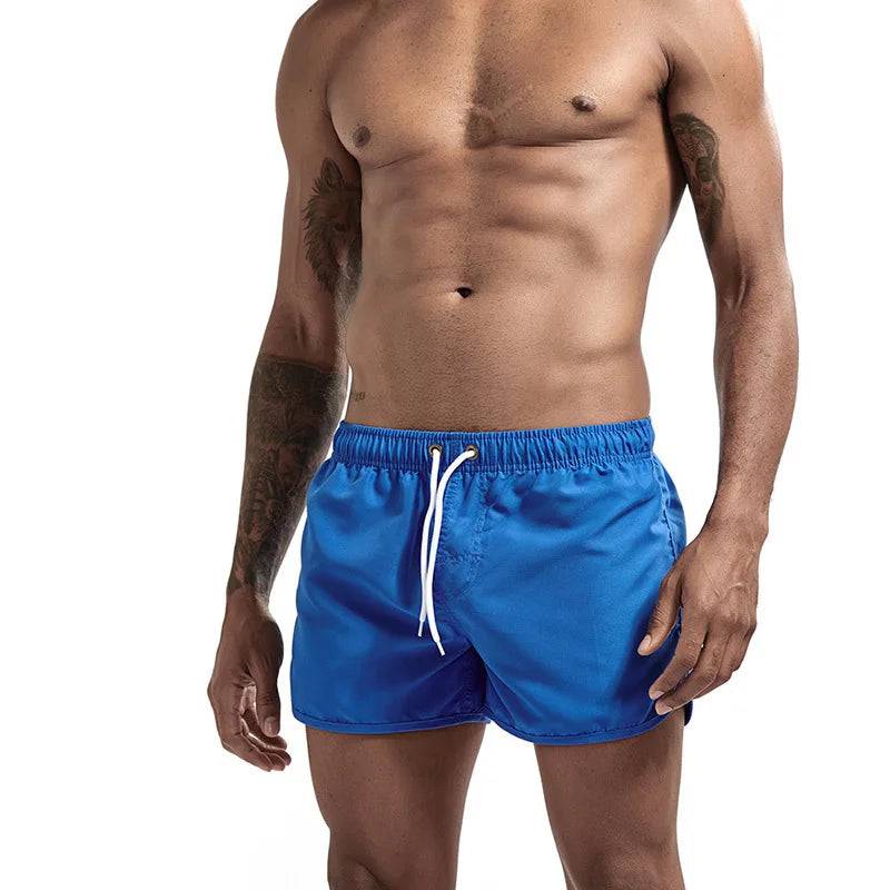 
                  
                    13 Colors Summer Swimwear Men Slim Fit Swimsuit Boy Swim Suits Boxer Shorts Swimming Trunks Swimming Beachwear - MOUNT
                  
                