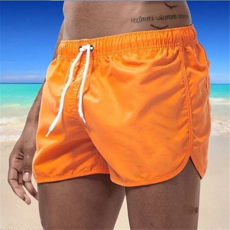 
                  
                    13 Colors Summer Swimwear Men Slim Fit Swimsuit Boy Swim Suits Boxer Shorts Swimming Trunks Swimming Beachwear - MOUNT
                  
                