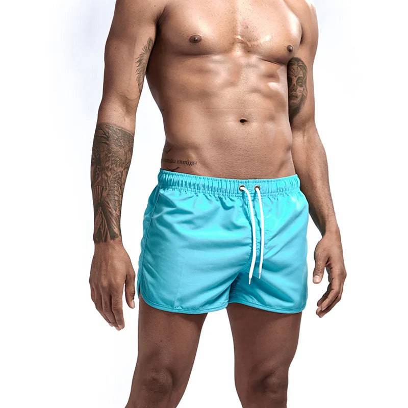 
                  
                    13 Colors Summer Swimwear Men Slim Fit Swimsuit Boy Swim Suits Boxer Shorts Swimming Trunks Swimming Beachwear - MOUNT
                  
                