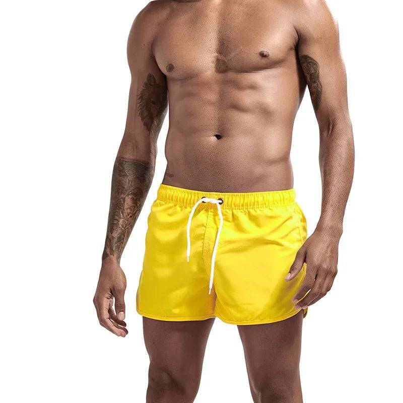 
                  
                    13 Colors Summer Swimwear Men Slim Fit Swimsuit Boy Swim Suits Boxer Shorts Swimming Trunks Swimming Beachwear - MOUNT
                  
                