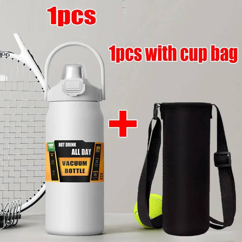 
                  
                    1500ML Stainless Steel Thermo Bottle Portable Thermos Large Capacity Thermo Water Bottle Tumbler Thermoses Outdoor Vacuum Flasks - MOUNT
                  
                