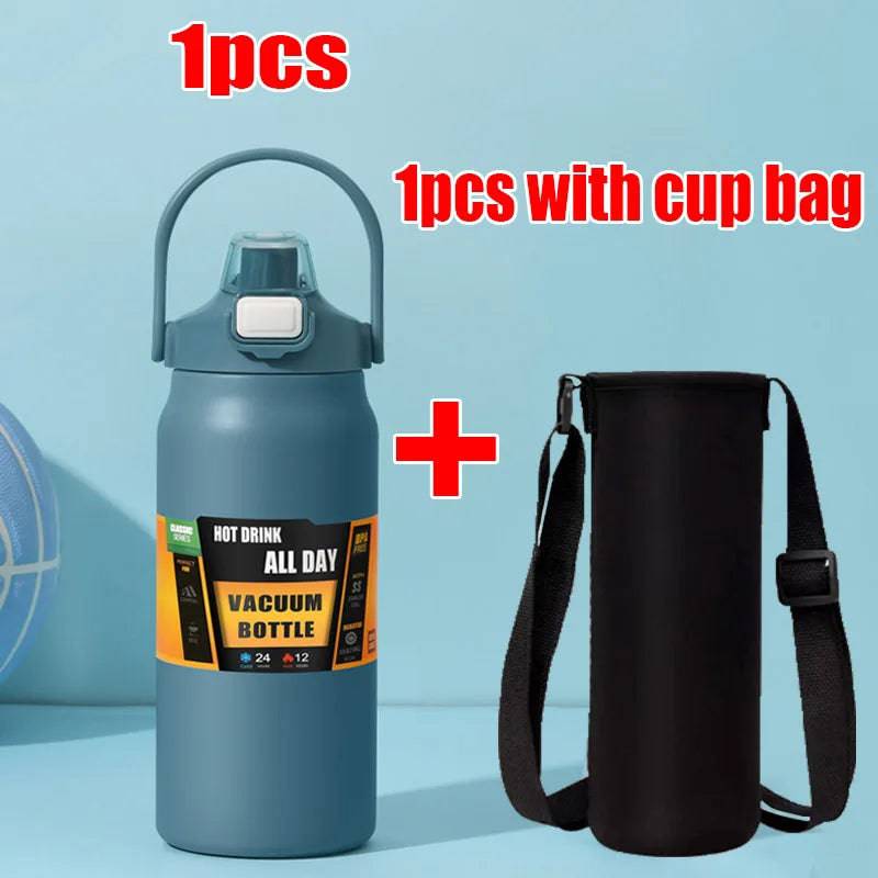 
                  
                    1500ML Stainless Steel Thermo Bottle Portable Thermos Large Capacity Thermo Water Bottle Tumbler Thermoses Outdoor Vacuum Flasks - MOUNT
                  
                