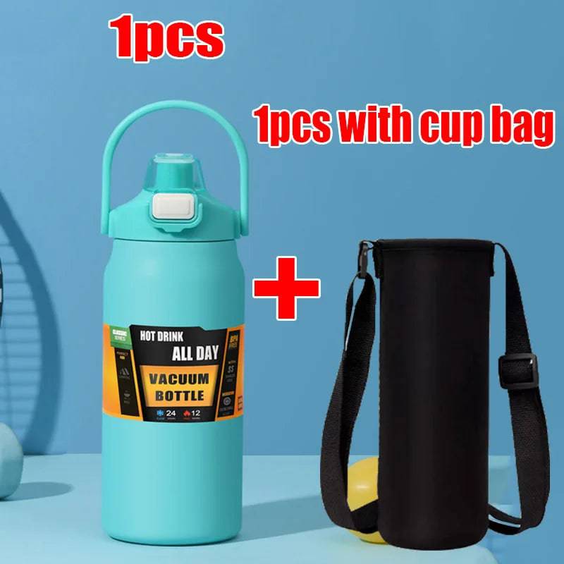 
                  
                    1500ML Stainless Steel Thermo Bottle Portable Thermos Large Capacity Thermo Water Bottle Tumbler Thermoses Outdoor Vacuum Flasks - MOUNT
                  
                