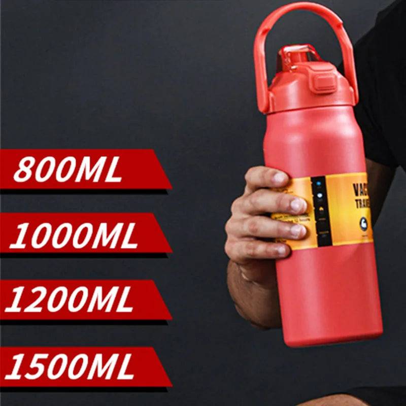 
                  
                    1500ML Stainless Steel Thermo Bottle Portable Thermos Large Capacity Thermo Water Bottle Tumbler Thermoses Outdoor Vacuum Flasks - MOUNT
                  
                