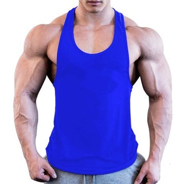 Sleeveless Shirt Tank Top Bodybuilding Sport Fitness Workout Vest