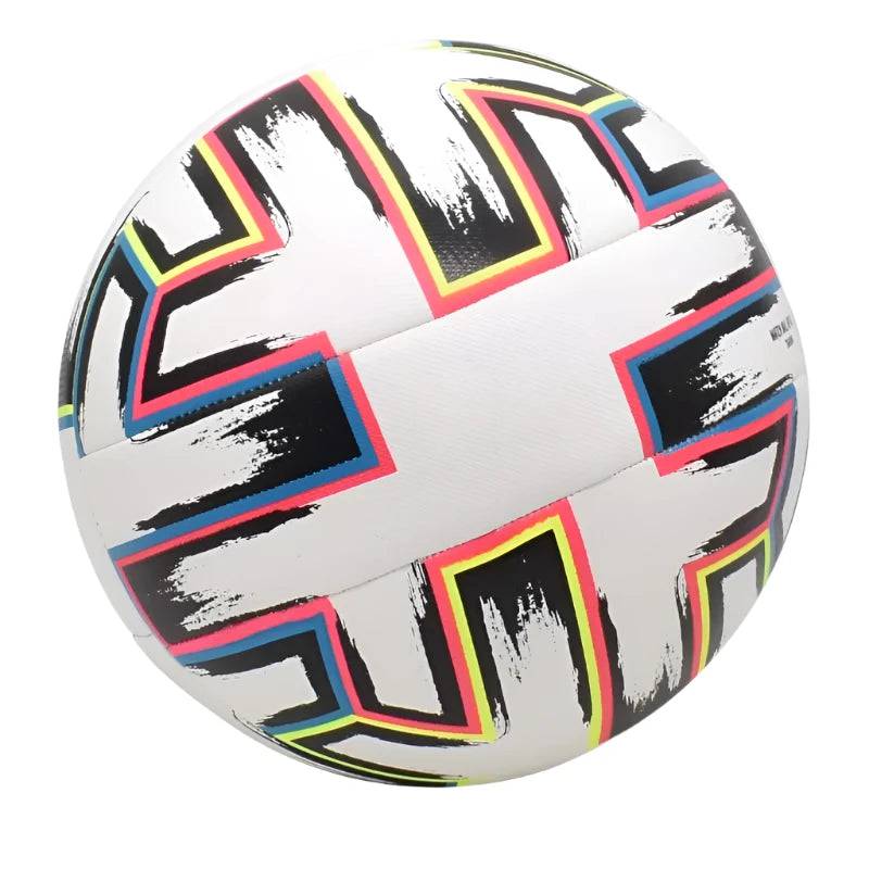 1pc PU Classic Soccer Ball Standard Size 5 Machine - Stitched Football Perfect for Outdoor Sports League Match Training Balls - MOUNT