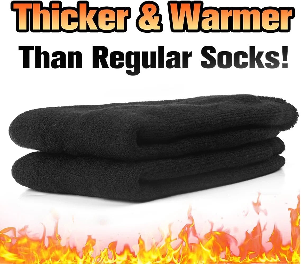 
                  
                    2 Pairs Pack Winter Thermal Socks For Men Women Cold Weather Insulated Socks Outdoor Hiking Skiing Warm Snow Thick Heated Socks - MOUNT
                  
                