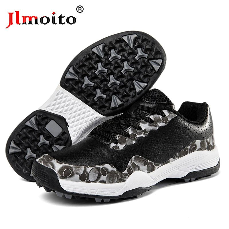 
                  
                    2022 Summer Women Waterproof Golf Shoes Men Non-slip Golf Sneakers Breathable Golf Training Sport Shoes Black Spikes Golf Shoes - MOUNT
                  
                