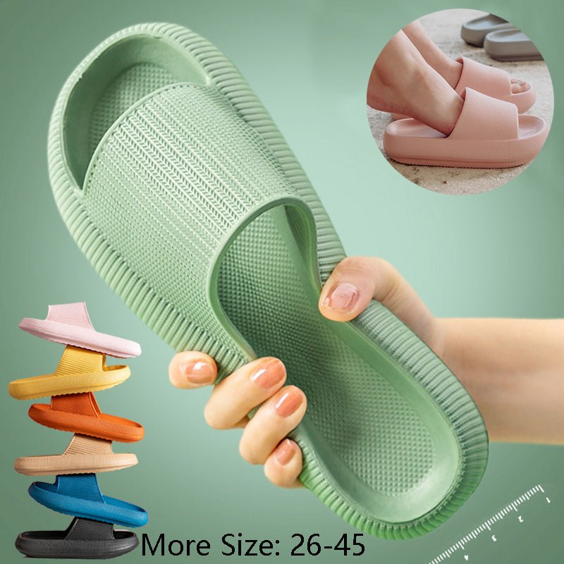 26-45 Size Hot EVA Shoes For Women Slippers Soft Soles Summer Bathroom Slippers - MOUNT