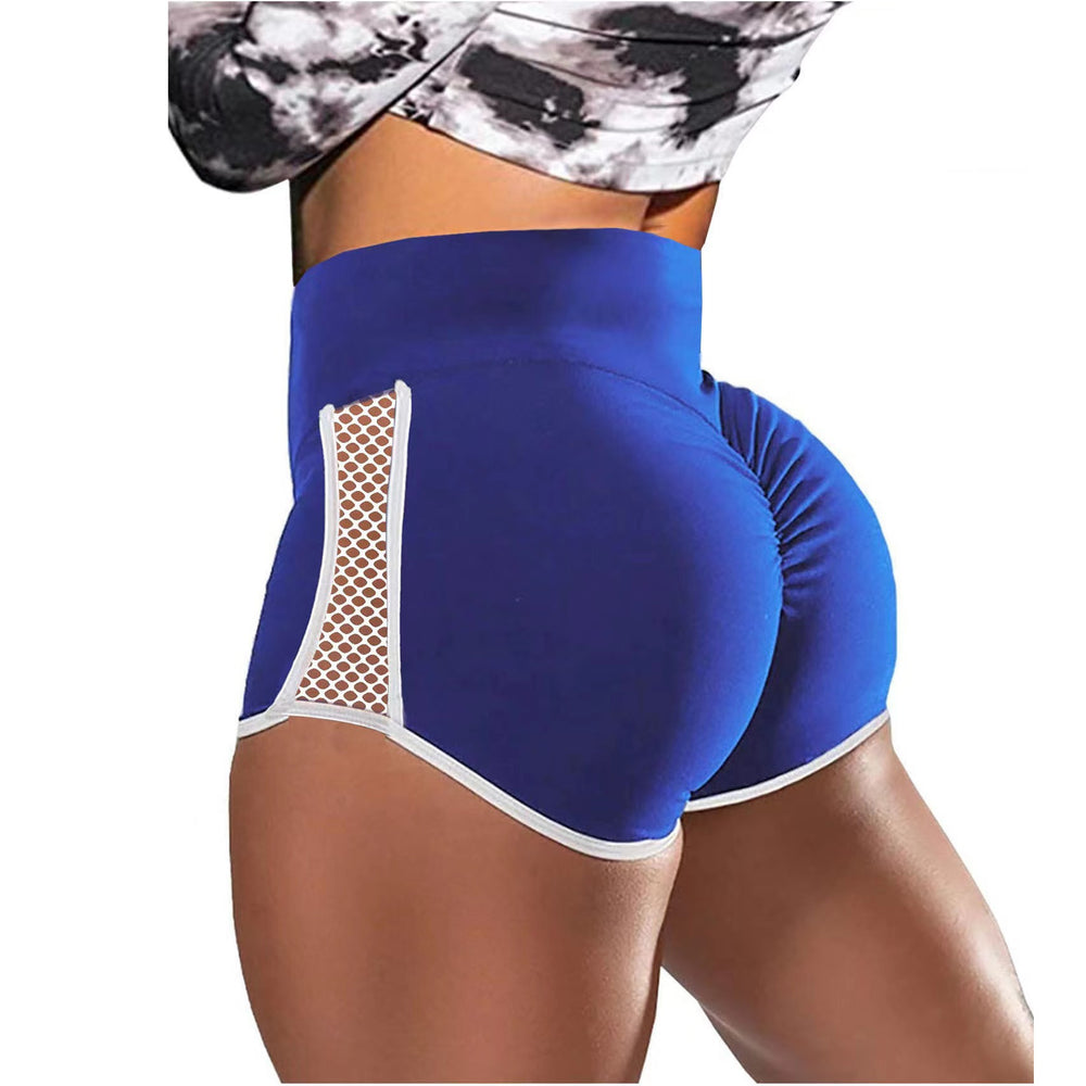 
                  
                    Cross-border European And American Foreign Trade Shorts High Waist Shaping Shorts Fitness Sports Pants Hollow Out Stitching Shorts
                  
                