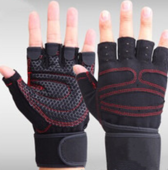 
                  
                    Half finger gym gloves
                  
                