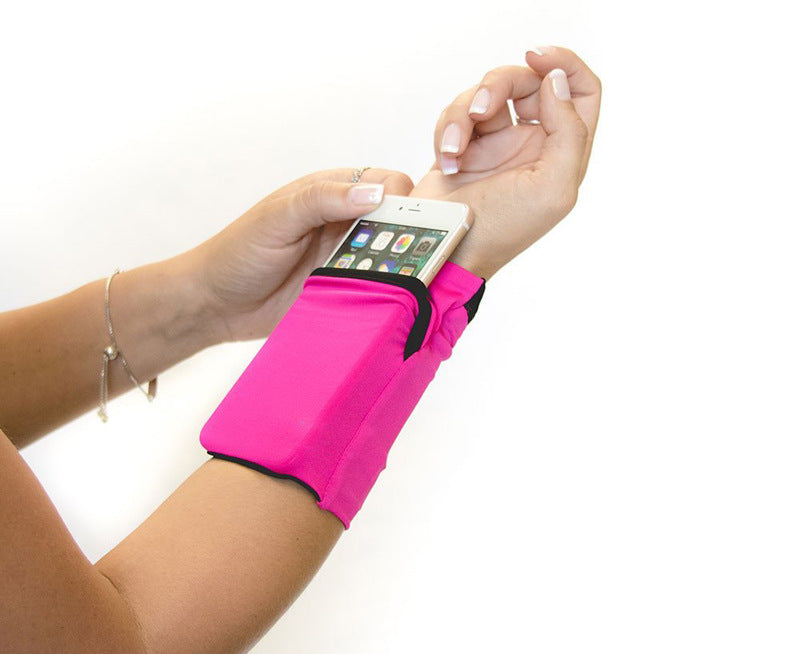 
                  
                    Gym Cycling Running Phone Arm Bag Wristband Badminton Tennis Sweatband Wrist Support Pocket Wrist Wallet Pouch Arm Band Bag
                  
                