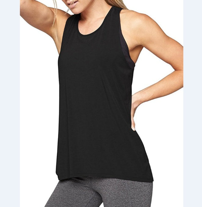 
                  
                    Yoga Shirt Active-Tank-Top Sports-Vest Racerback Gym Fitness Workout Women's Sleeveless
                  
                