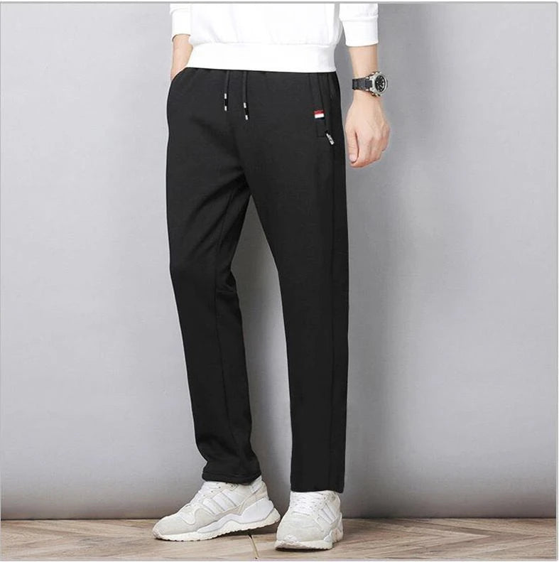 
                  
                    MOUNT Autumn Pants Men Fitness Sportswear Tracksuit Elastic Waist Sweatpants Cotton Trousers...
                  
                