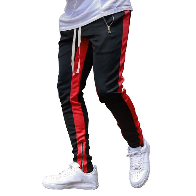 
                  
                    Jogging Pants Men Running Pants With Zipper Sports Fitness Tights Gym Jogger Bodybuilding Sweatpants Sport Male Trousers - MOUNT
                  
                