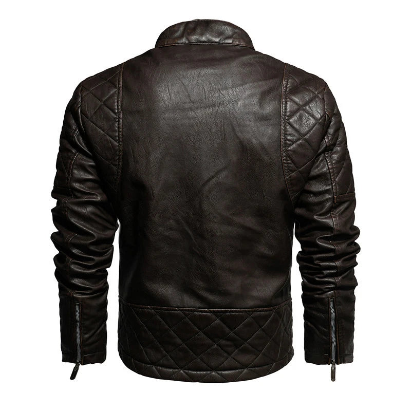 
                  
                    DIMUSI Men's Leather Jacket Fashion Winter Fleece Casual Motorcycle Jackets Men Faux Leather Biker Jackets Clothing 4XL
                  
                