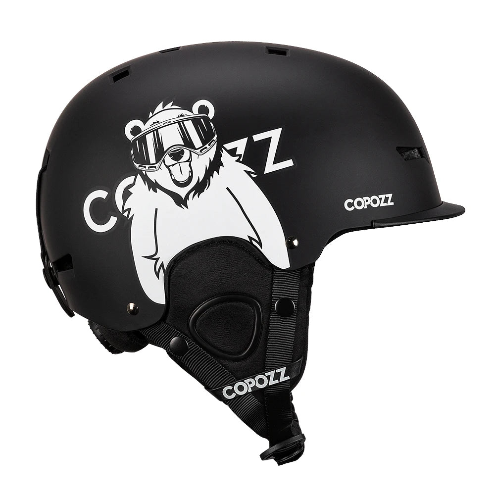 
                  
                    Unisex Ski Helmet Certificate Half-covered Anti-impact Skiing Helmet For Adult and Kids Snow Safety Snowboard Helmet
                  
                
