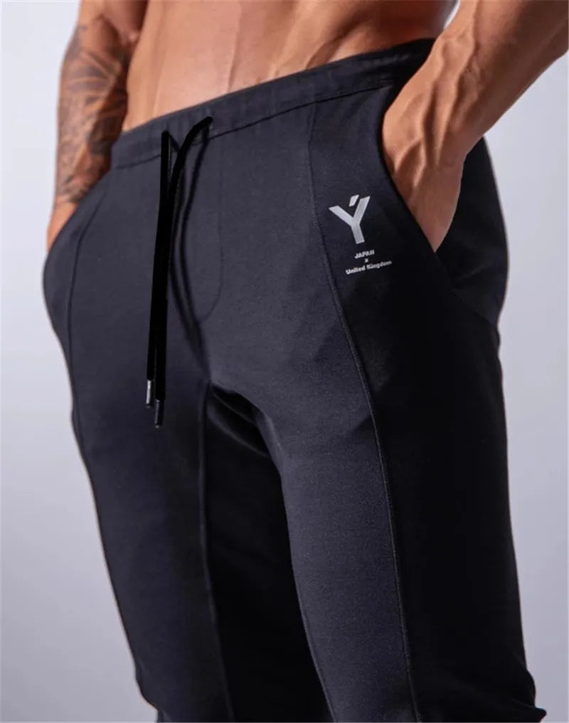 
                  
                    JAPAN Brand Joggers Men Sweatpants Gym Running Pants Mens Fitness Bodybuilding Gym Men Jogging Pants Zipper Sweatpants Trousers
                  
                