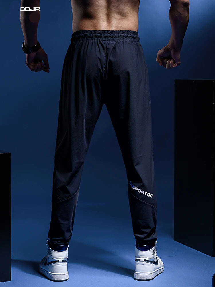 
                  
                    Men Sports Running Pants Athletic Football Sweatpants Sport Trousers Jogging Elastic Training Sportswear Quick Dry Trousers
                  
                