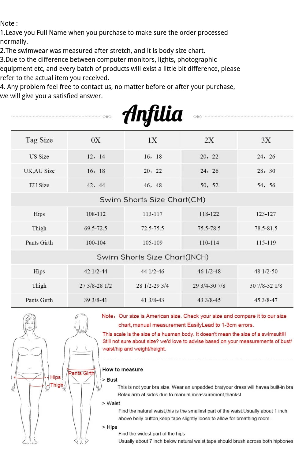 
                  
                    Anfilia Women High Waist Plus Size Swimming Shorts Ladies Plus Size Bikini Bottom Swimwear Briefs Boardshort Swimming Trunks
                  
                