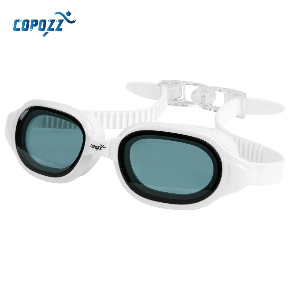 COPOZZ Myopia Swimming Goggles Men Women Adult Swim Goggle Professional Anti Fog Pool Swimming Glass Diopter Zwembril -1.5 to -7