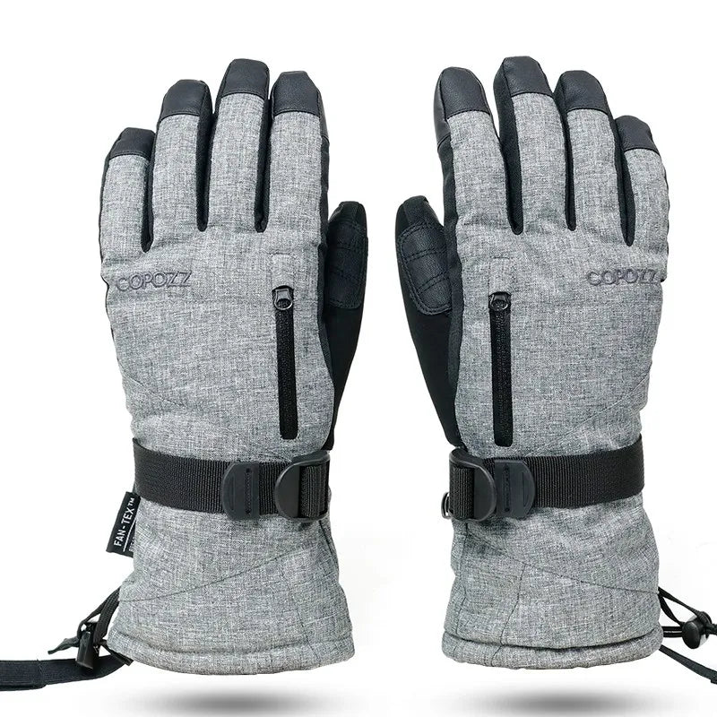 
                  
                    COPOZZ Unisex Ski Gloves -30 Degree Snowboard Mittens Touchscreen Gloves Snowmobile Motor Waterproof Thermal Snow Gloves
                  
                