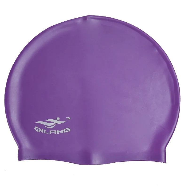 
                  
                    Waterproof Silicone Swim Caps Women Men High Elastic Flexible Protect Ears Hair Swimming Pool Hat for Adults Children Girls Boys
                  
                