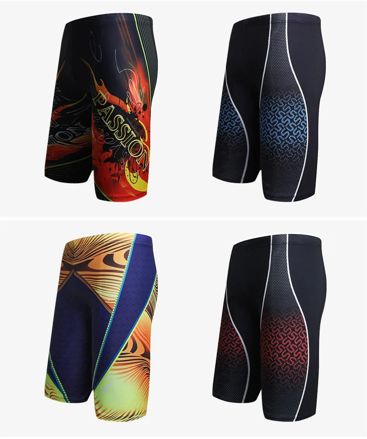 
                  
                    Boys Swim Trunks Waterproof Quick Dry Bathing Suit Man Diving Long Swimsuit Boxer Briefs Gay Beach Shorts Wear
                  
                