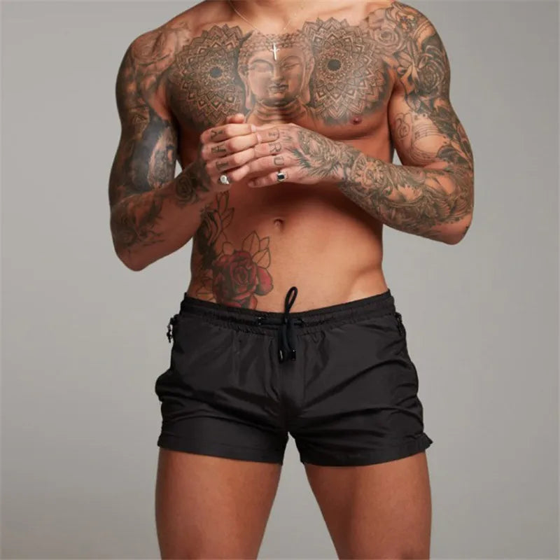 
                  
                    2024 New Mens Sexy Swimsuit Swimming Man Swimwear Men Briefs Beach Shorts Swim Trunks Sports Suits Surf Board Shorts erkek mayo
                  
                