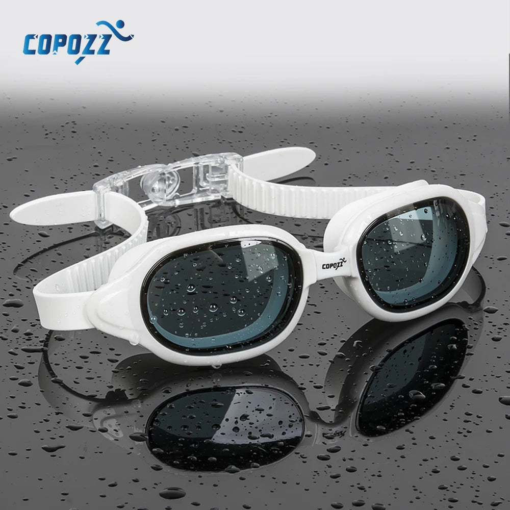 
                  
                    COPOZZ Myopia Swimming Goggles Men Women Adult Swim Goggle Professional Anti Fog Pool Swimming Glass Diopter Zwembril -1.5 to -7
                  
                