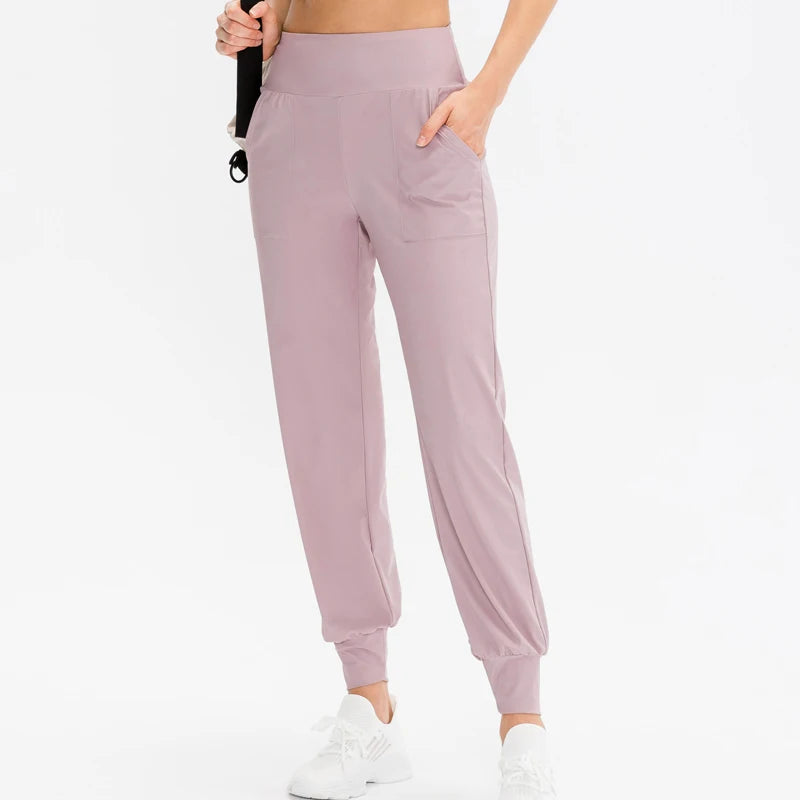 
                  
                    High Waist Women Sweatpants Running Track Pants Workout Tapered Joggers Pants for Yoga Casual Pants
                  
                