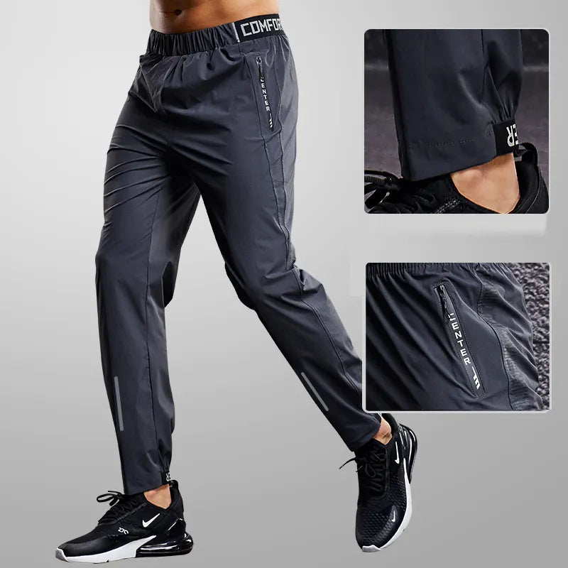 
                  
                    Quick Drying Sport aMen Running Pants With Zipper Pockets Training Joggings Sports Trousers Fitness Casual Sweatpants - MOUNT
                  
                