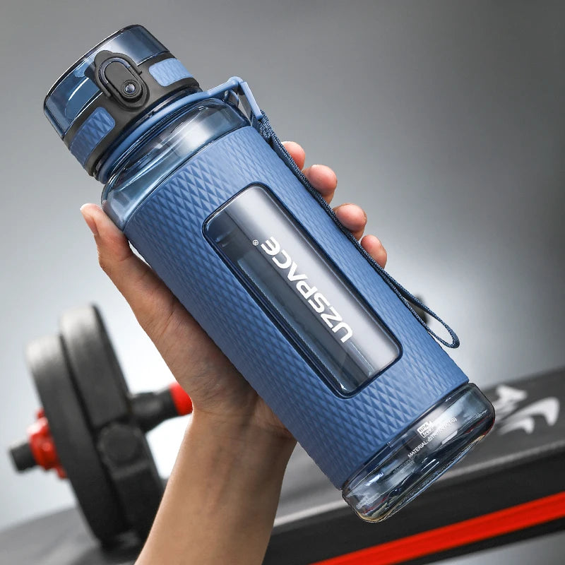 
                  
                    UZSPACE Sport Water Bottles BPA Free Portable Gym Anti-fall Leak-proof Large Capacity Fitness Kettle Tritan Plastic Drink Bottle - MOUNT
                  
                