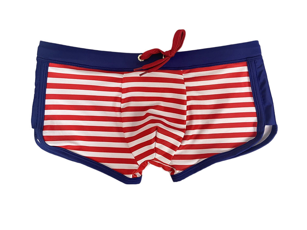 
                  
                    Sexy Striped Bikini Swimsuit Man Swimming Trunks for Men Slip Swimwear Swim Wear Briefs JESSBORN Beachwear Bathing Suit Shorts
                  
                