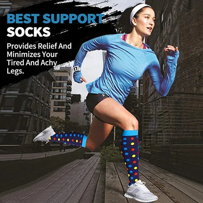 
                  
                    Varicose Compression Socks for Men and Women Ideal for Running Marathon Travel Basketball Sports Edema Diabetes Pregnant
                  
                