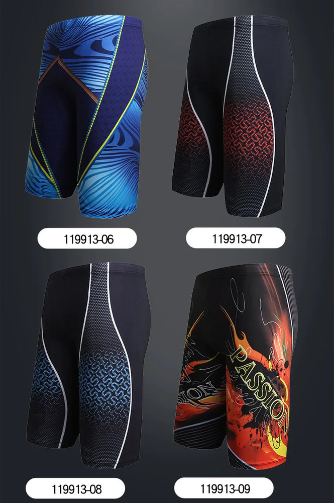 
                  
                    Men's Swimming Five Minute Shorts Beach Surfing Long Legs Quick Dry Swimming Trunks Anti-embarrassment Running Sport Board
                  
                