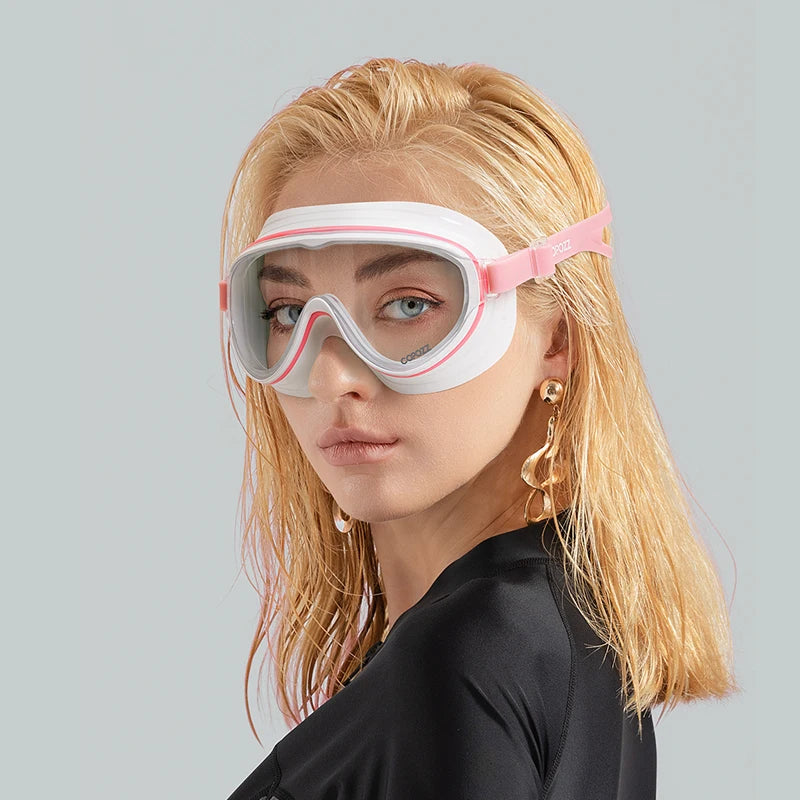 
                  
                    Big-frame Swimming Goggles Three Layers Lens Swimglasses Waterproof Non-slip Anti-fog Goggles Adults Swimming Eyewear Unisex
                  
                