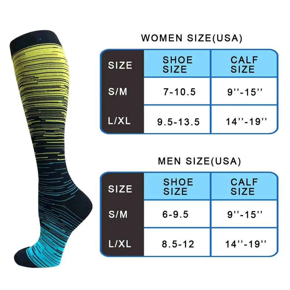 
                  
                    Compression Socks For Men's Running Fitness Cycling Football Sports Socks For Medical Use Pregnancy Prevention Varicose Veins
                  
                