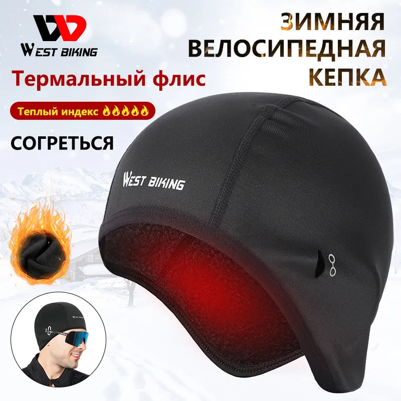 
                  
                    WEST BIKING Winter Skull Caps Windproof Thermal Cycling Helmet Liner Outdoor Sport Hat MTB Bicycle Raiding Motorcycle Headwear - MOUNT
                  
                