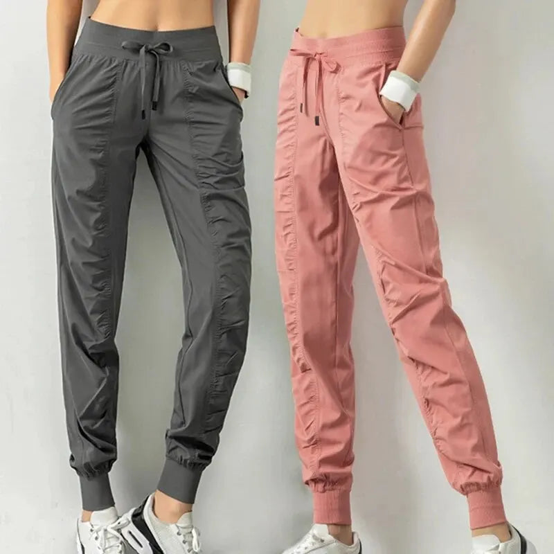 Fitness Sweatpants with Two Side Pockets Exercise Pants
