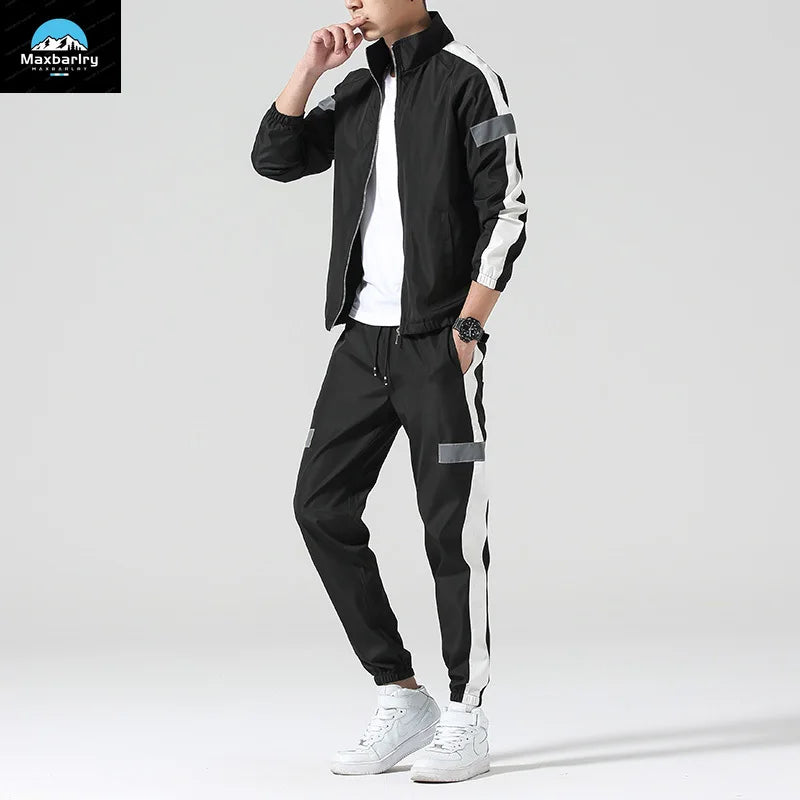 
                  
                    2Pcs Men Tracksuit Hoodie Tops Joggers Pants Tracksuit Set Male Running Jogging Sportswear Hooded Pants Mens Sweat Suit Workout
                  
                