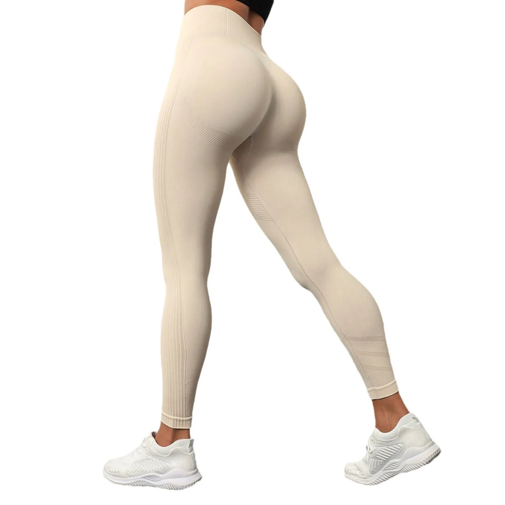 
                  
                    Factory Direct Supply Hot Selling Yoga Pants Women's Seamless Knitted Tight High Waist Breathable Sports Fitness Pants Wholesale
                  
                