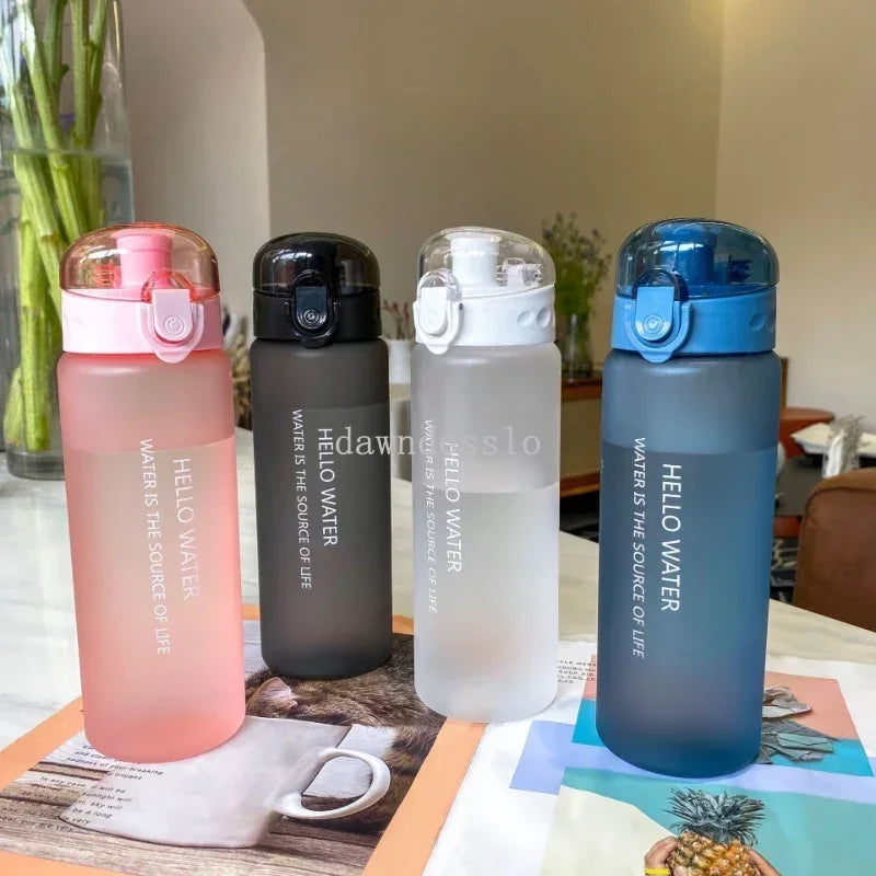 
                  
                    780ml Plastic Water Bottle for Drinking Portable Sport Tea Coffee Cup Kitchen Tools Kids Water Bottle for School Transparent - MOUNT
                  
                