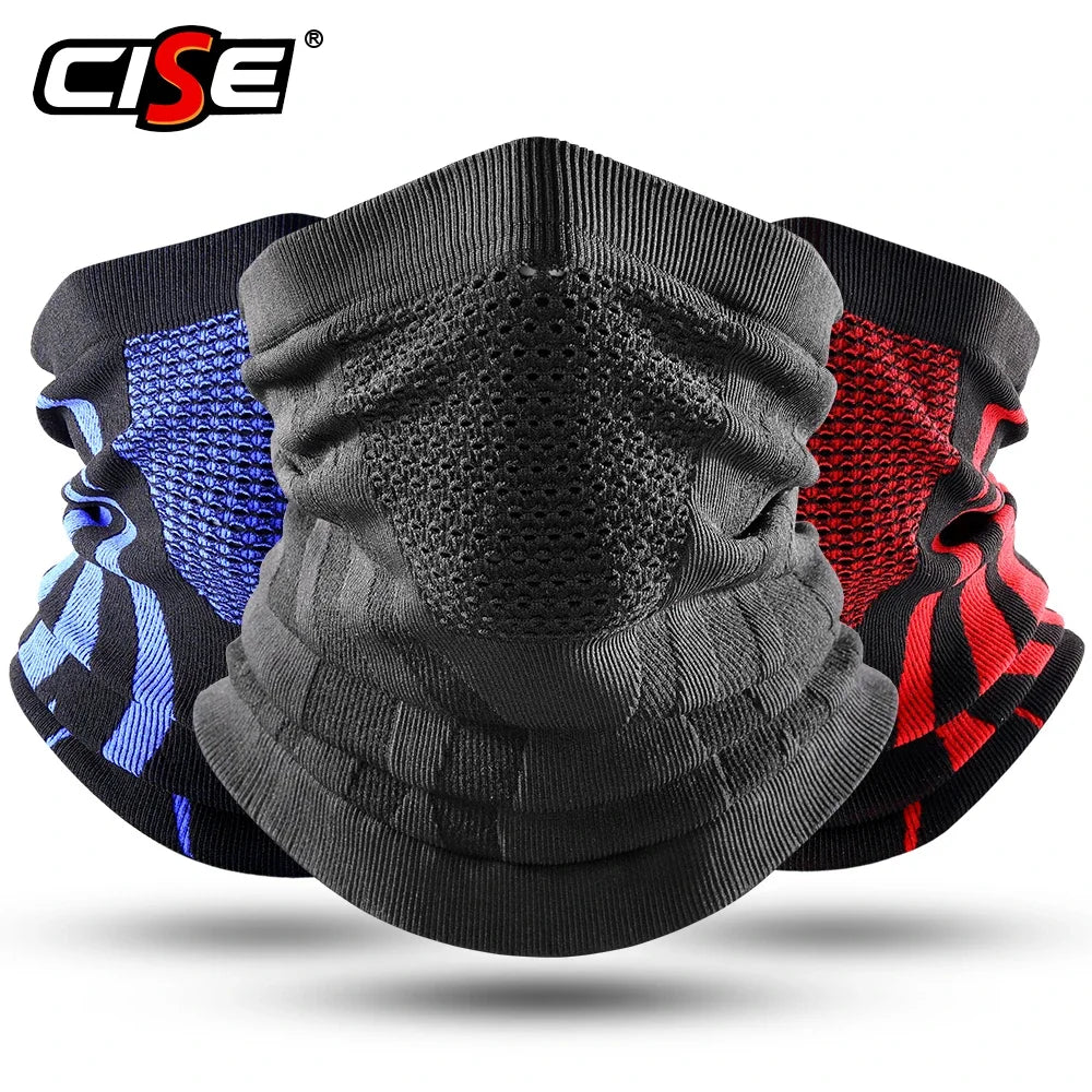 Winter Thermal Motorcycle Balaclava Half Face Mask Moto Neck Warmer Gaiter Motocross Motorbike Riding Bike Ski Scarf Bandana Men